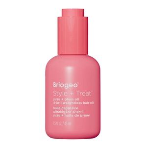 NEW Briogeo Style + Treat 4-in-1 Smoothing Weightless Hair Oil Fine Medium Hair